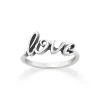 "Love" Script Ring