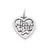 "Middle Sister" Heart Charm