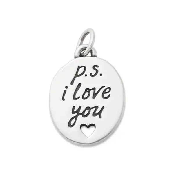 "P.S. I Love You" Charm