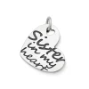 "Sister in My Heart" Charm