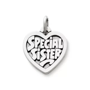 "Special Sister" Heart Charm