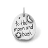 "To the Moon and Back" Charm