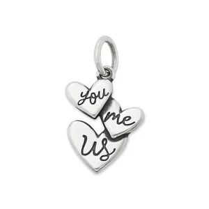 "You Me Us" Charm