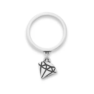 "You're a Gem" Charm Dangle Ring