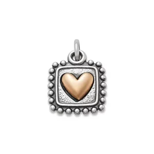 Radiant Heart Charm