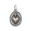 Radiant Sacred Heart Charm