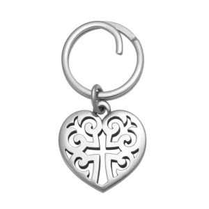 Regal Heart Key Chain