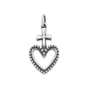 Sacred Heart Charm