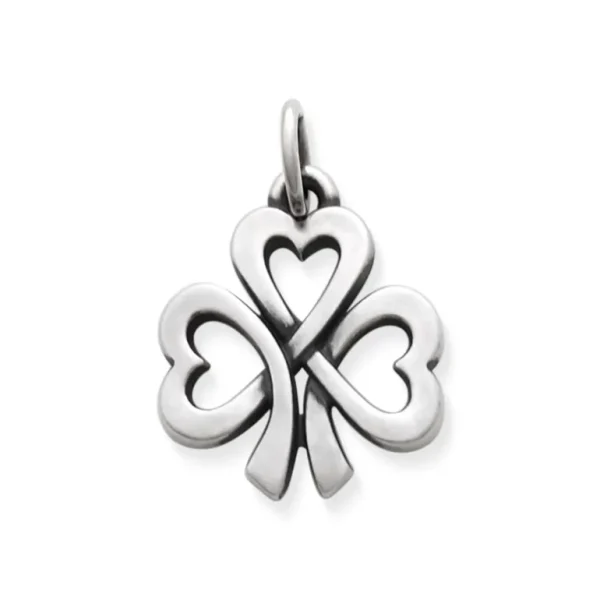 Shamrock of Hearts Charm