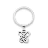 Small Spring Butterfly Charm Dangle Ring