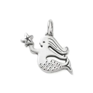 Swimming Mermaid Charm