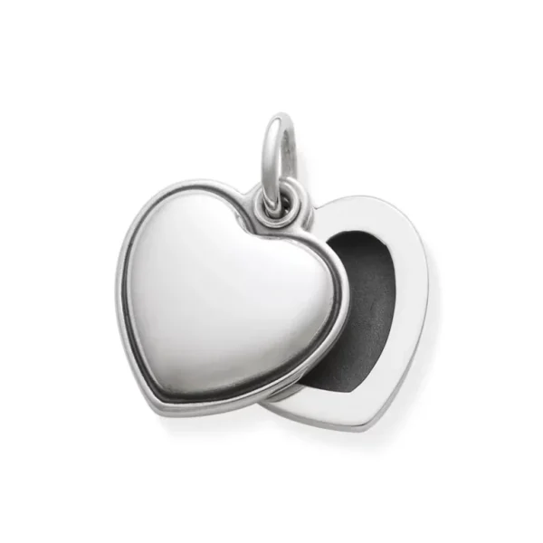 Swivel Heart Locket Charm