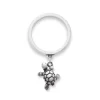 Turtle Charm Dangle Ring