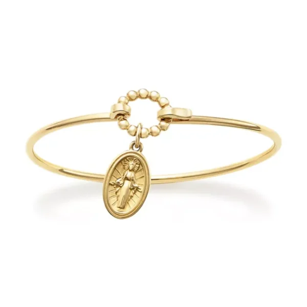 Virgin Mary Hook-On Bracelet