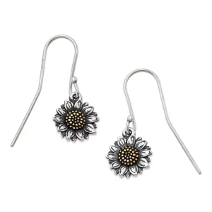 Wild Sunflower Dangle Earrings