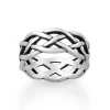 Woven Trinity Wedding Ring